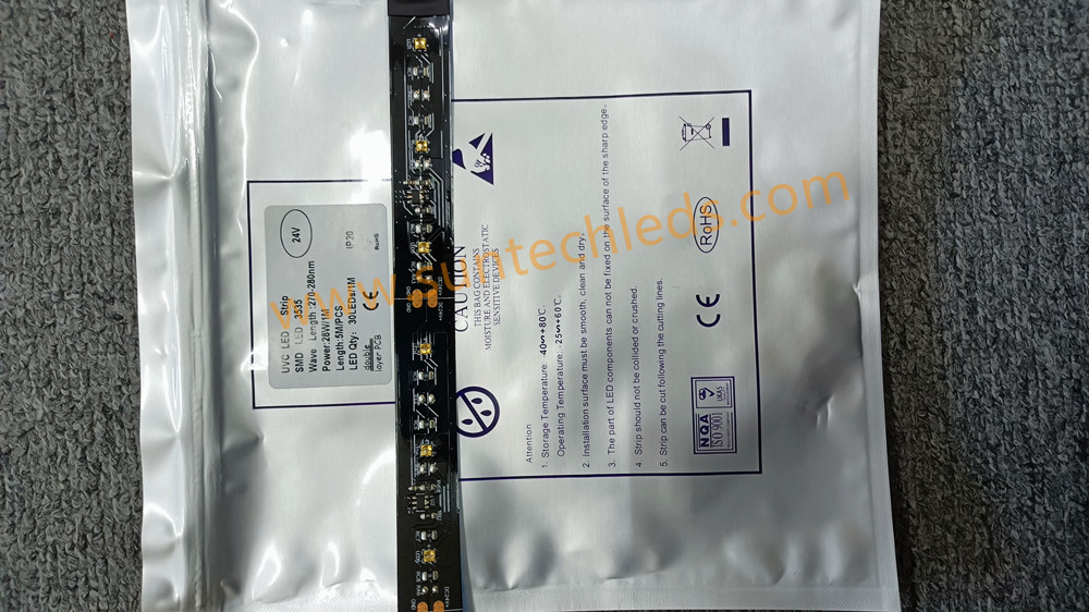 60 degrees UVC LED strip 60 degrees UVC LED strip