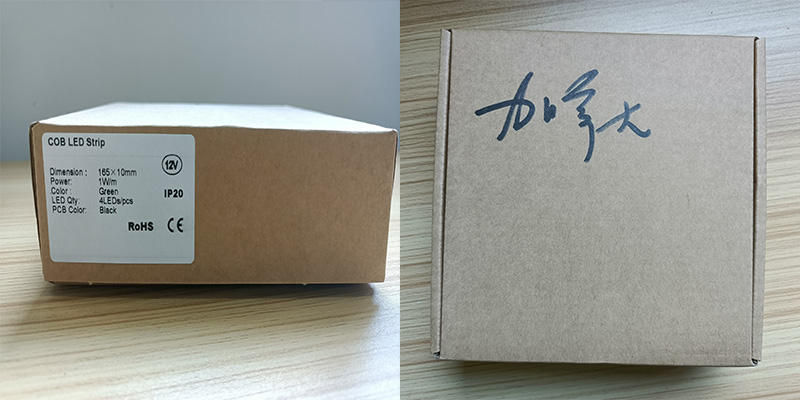 Package of COB strip