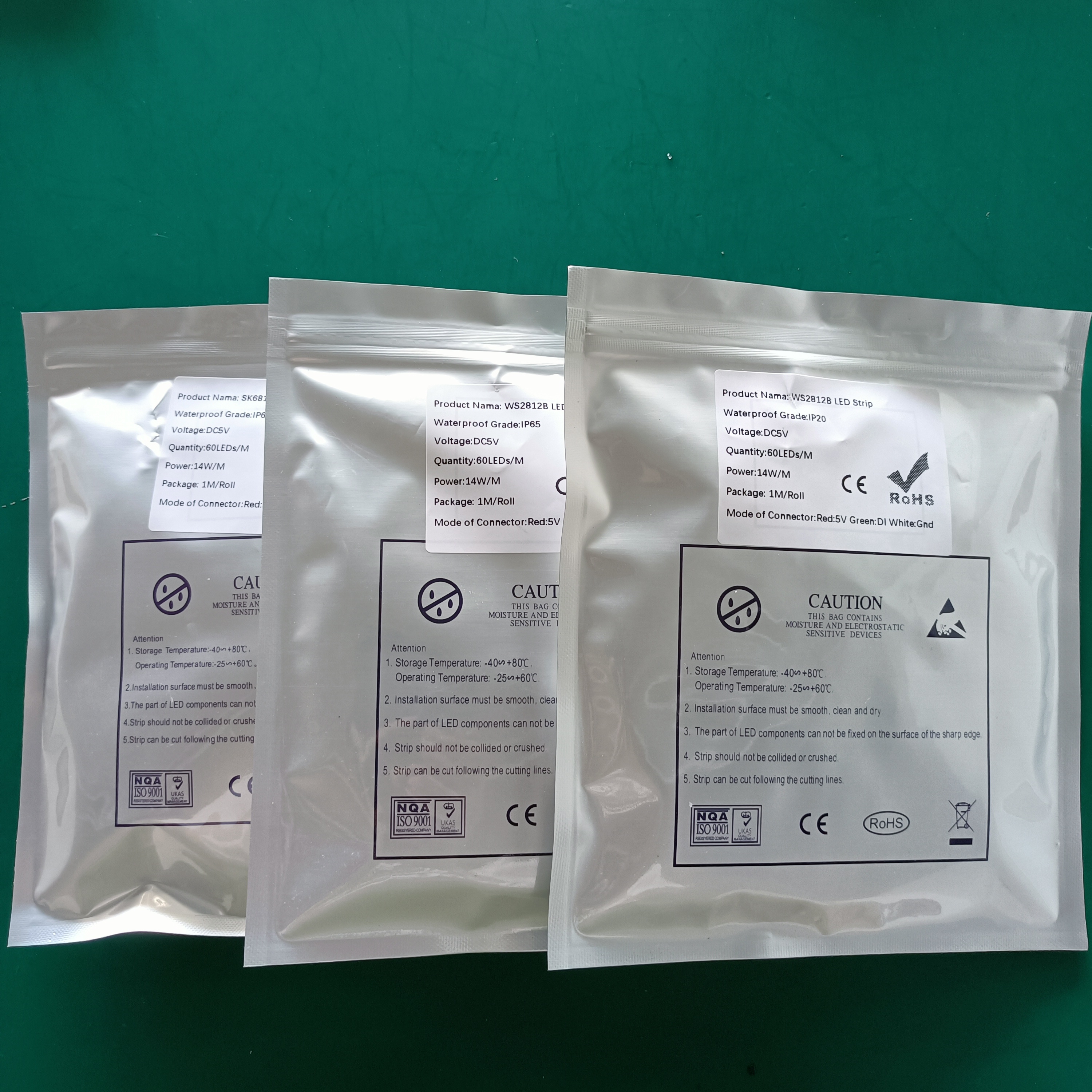 5v ws2812b tape package 1 5v ws2812b tape package 1