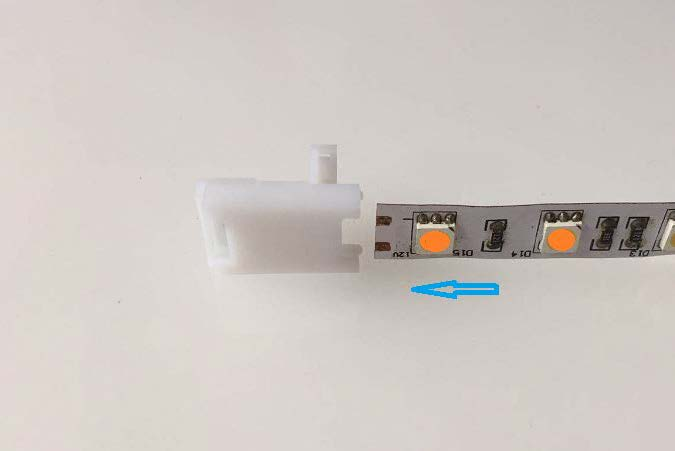 Suntech 10mm LED strip connector installation
