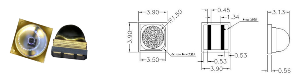 UVC LED chip UVC LED chip