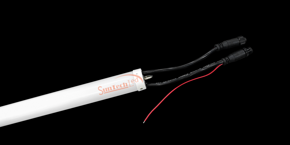 rainbow tube light led