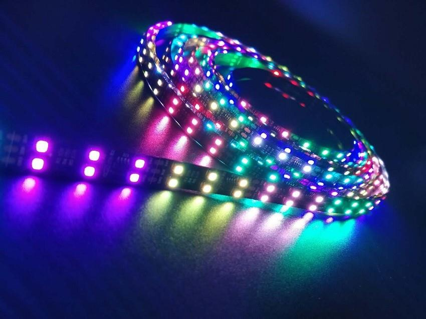 2 row rgb digital strip light SM16703 2 row rgb digital strip light SM16703