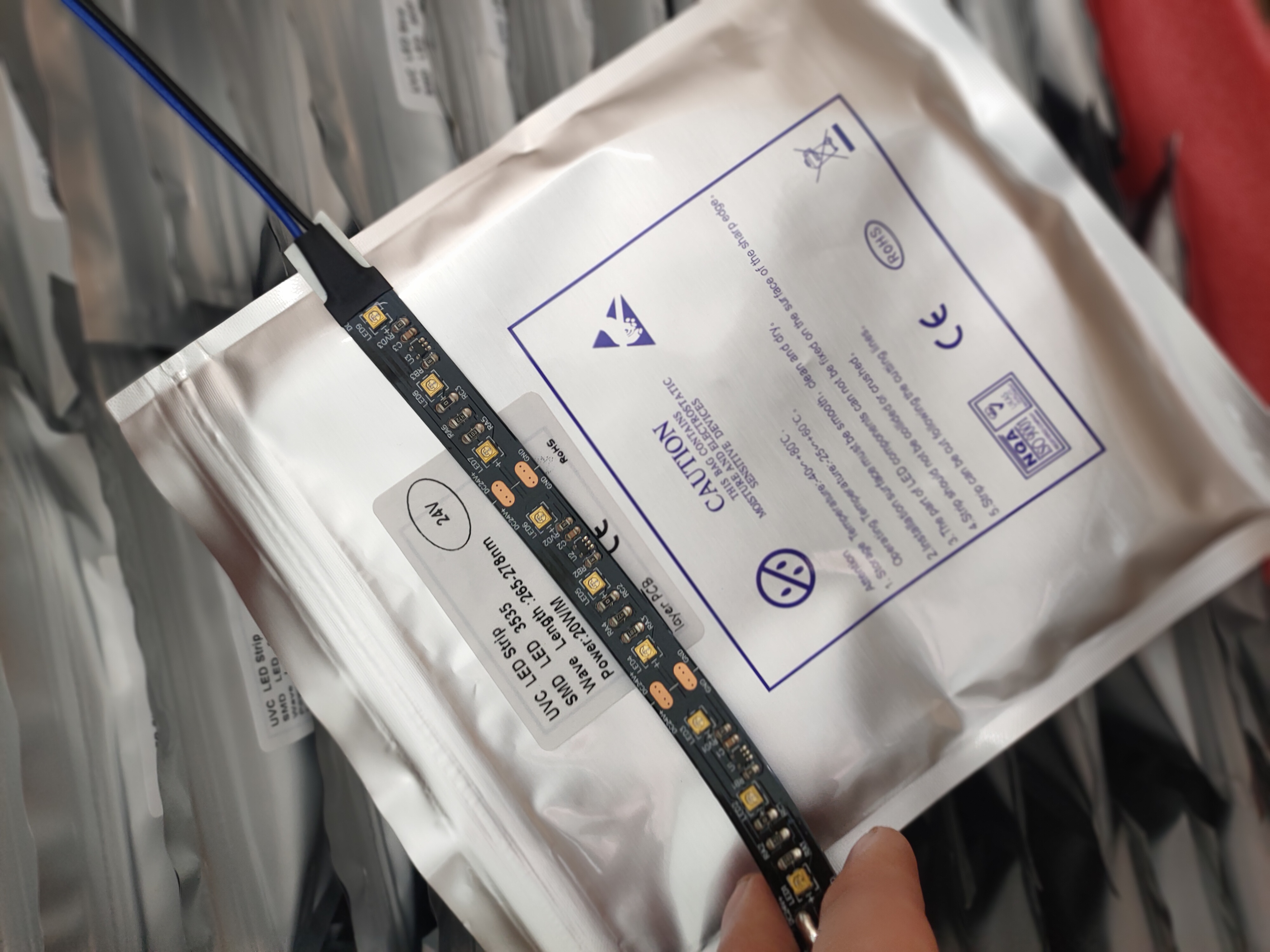 UVC 265nm ~ 275nm germicidal strip UVC 265nm ~ 275nm germicidal strip