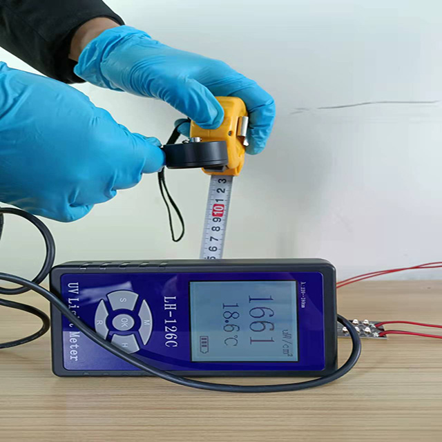 UVC led dose measure