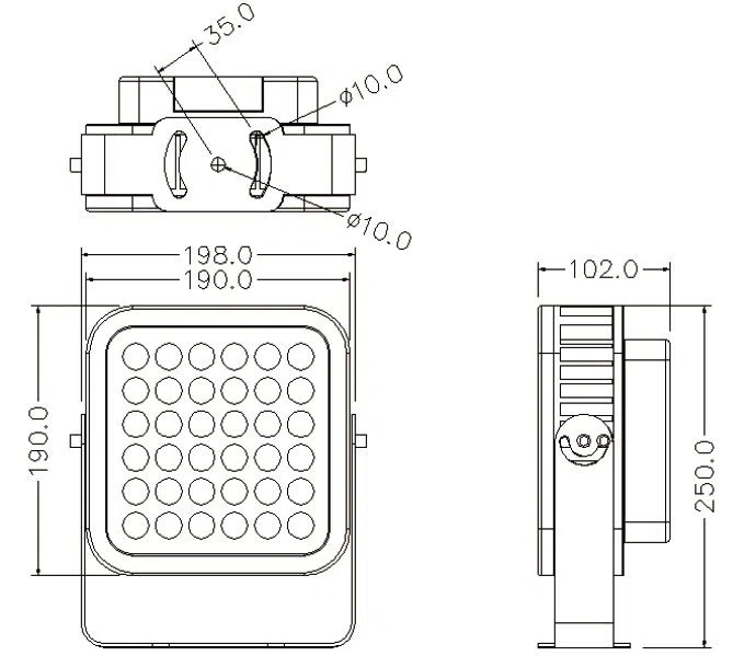 CREE DMX RGB led commercial flood light 0 CREE DMX RGB led commercial flood light 0