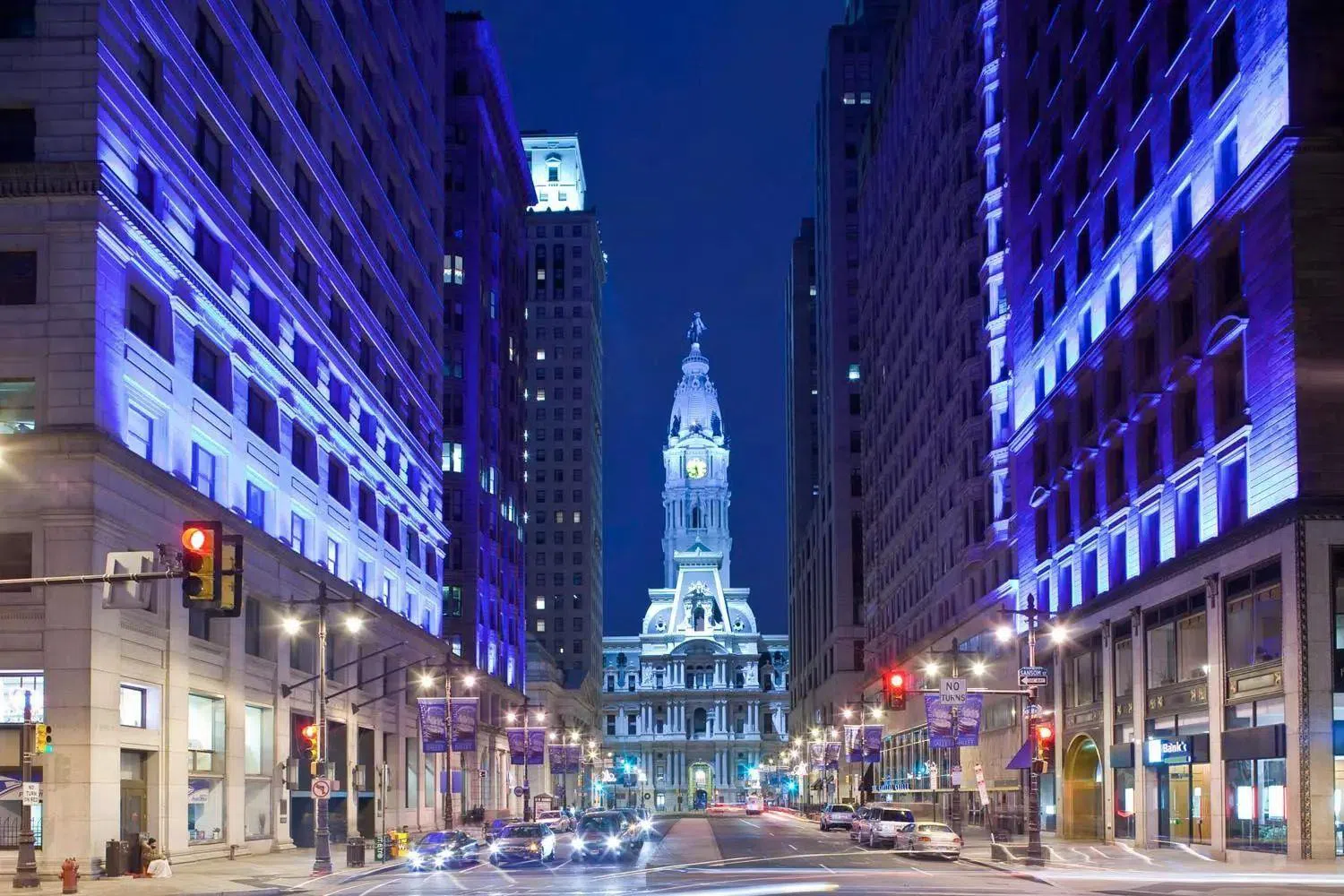 Facade lighting wall washer DMX