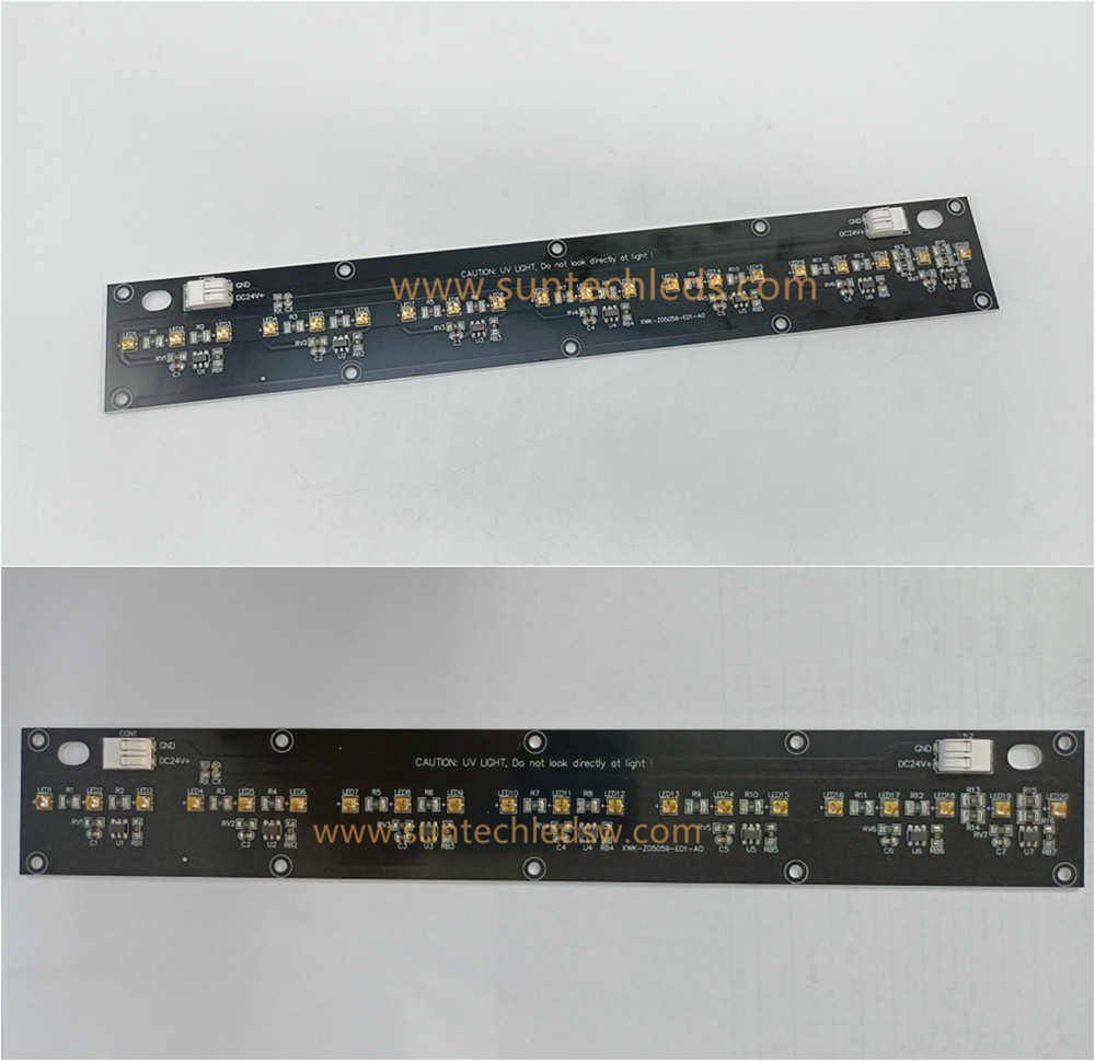 255nm 60 degrees UVC LED Bar 255nm 60 degrees UVC LED Bar