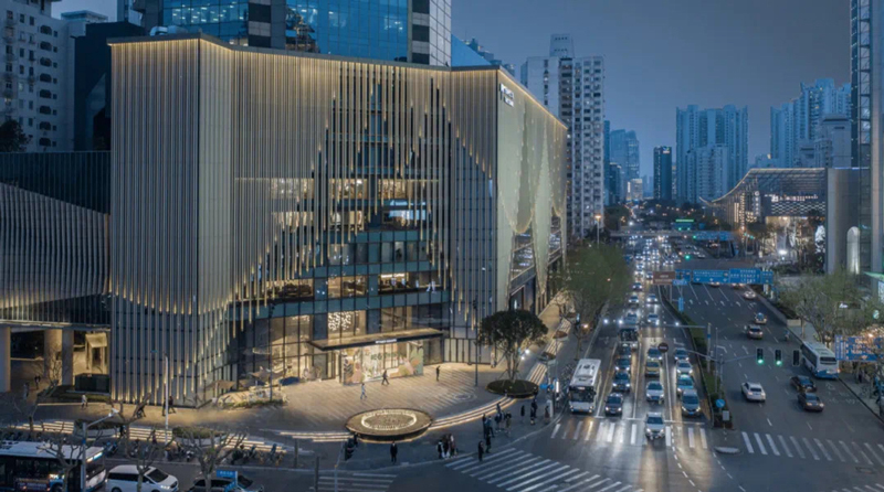 LED facade lighting project