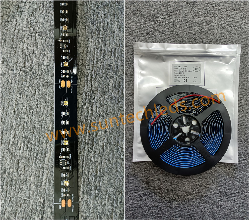 UVC disinfection LED strip UVC disinfection LED strip