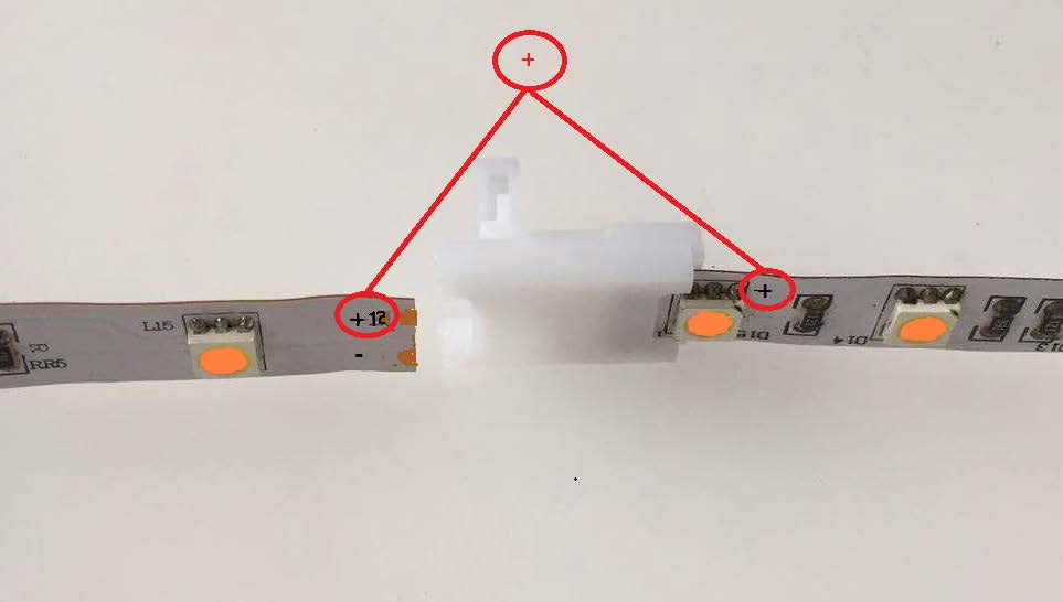 Suntech 10mm strip to strip connector
