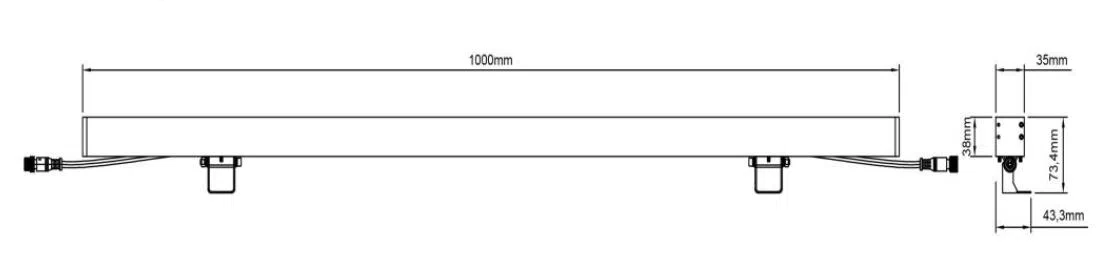 Wall washer size Wall washer size