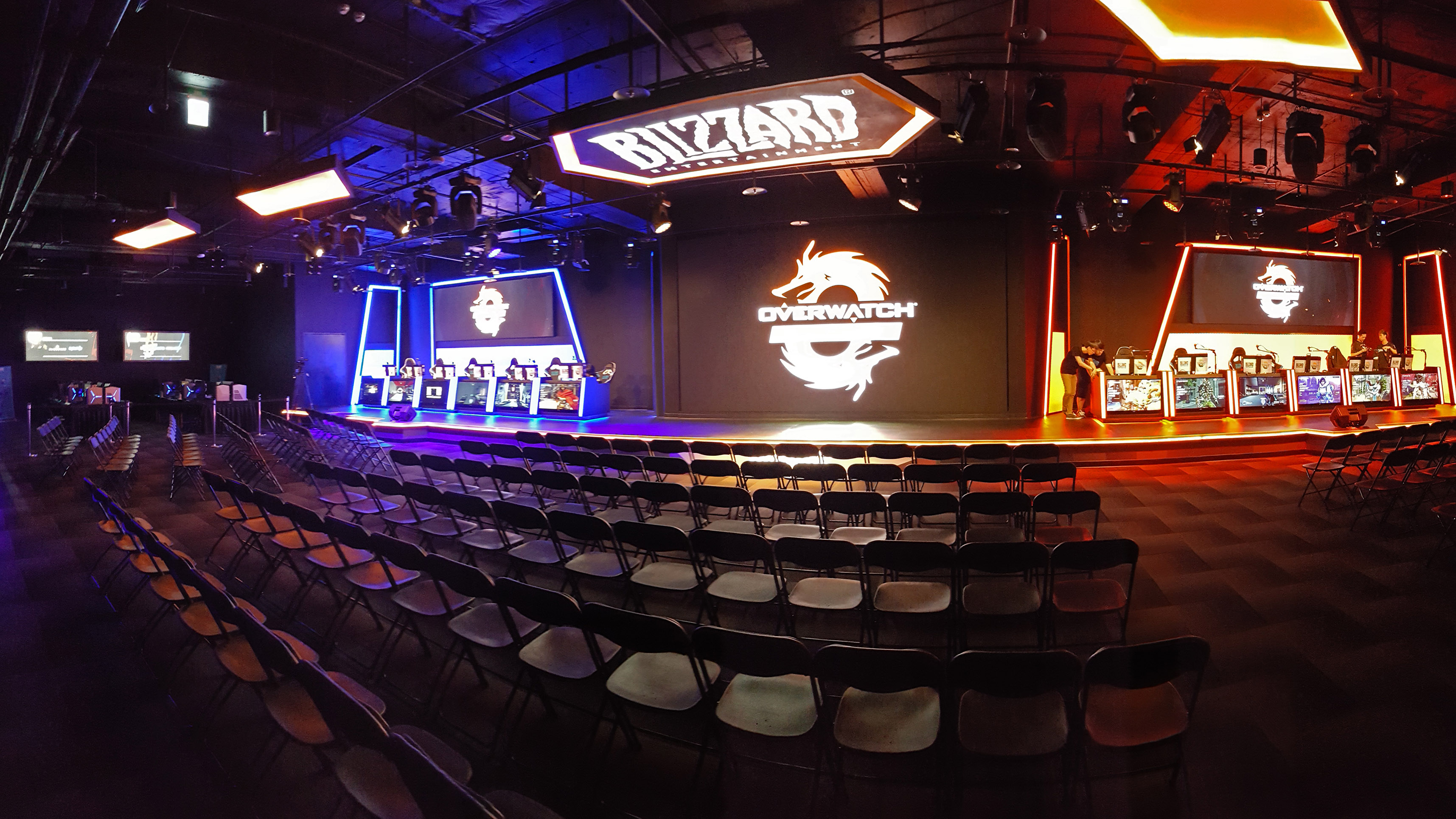 Esports Stage Outlines