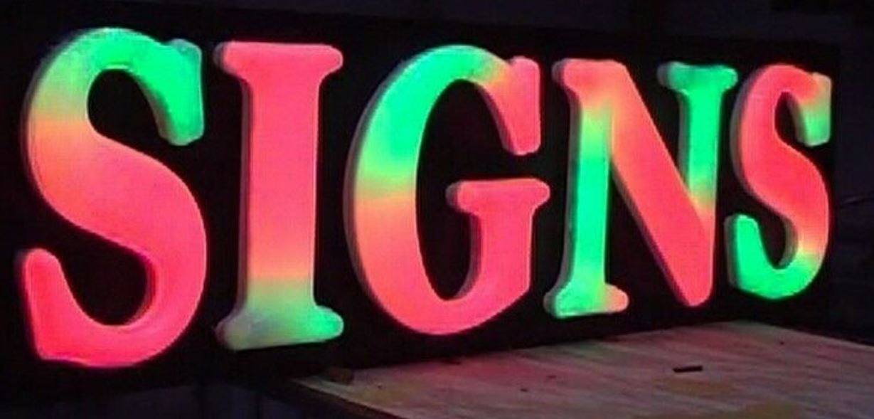 Digital LED module for sign illumination Digital LED module for sign illumination