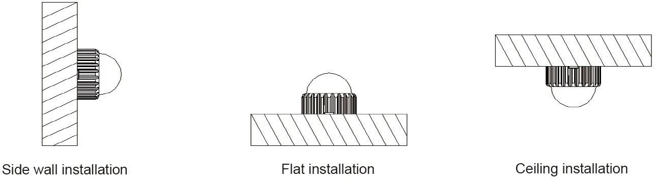 Pixel dot light product Installation Pixel dot light product Installation