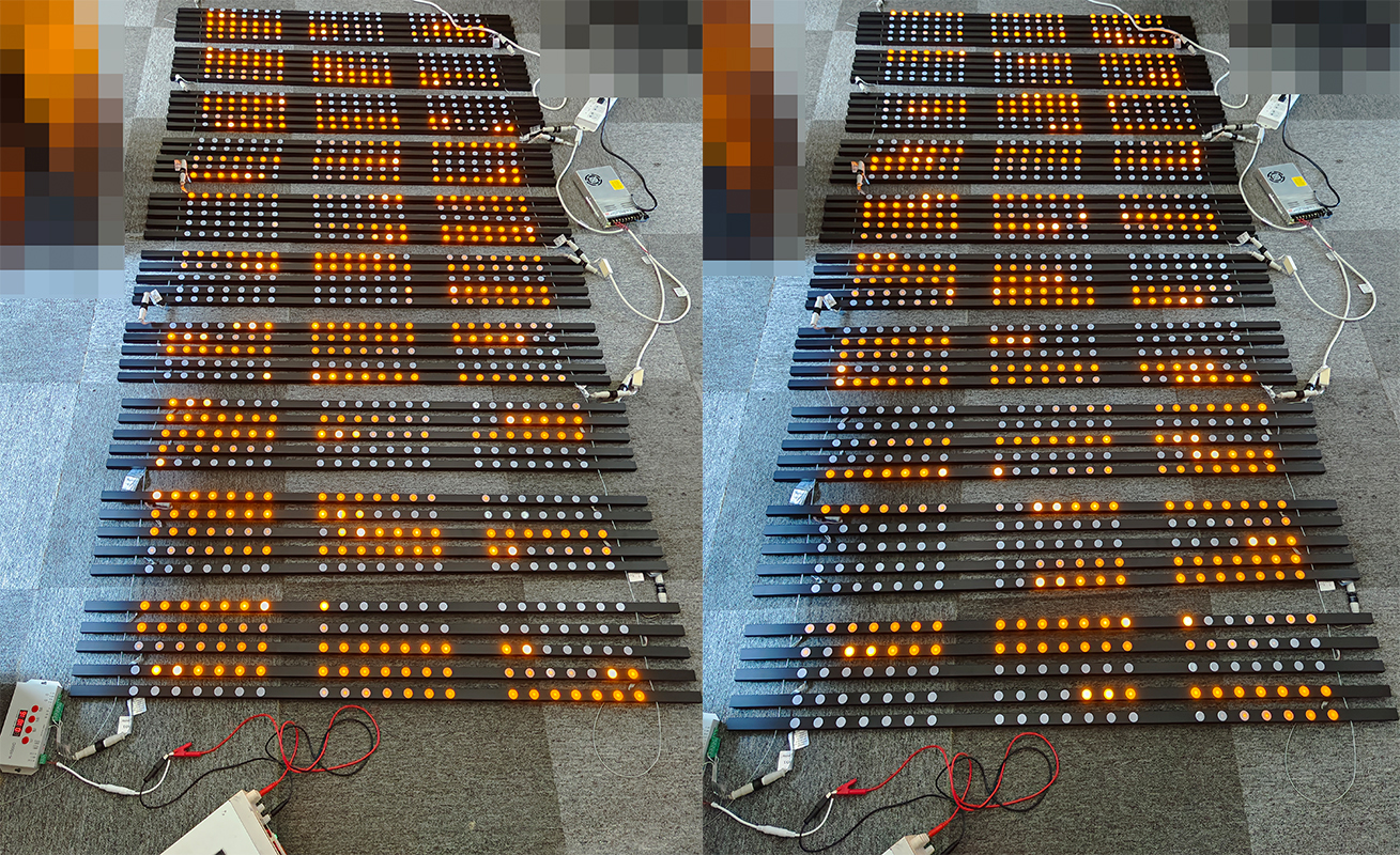 LED mesh screen