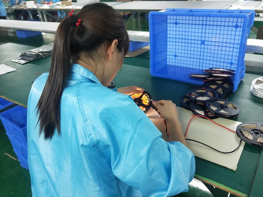 addressable strip facotry 6 Suntech