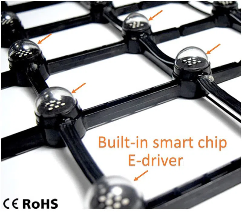 Mesh light smart chip