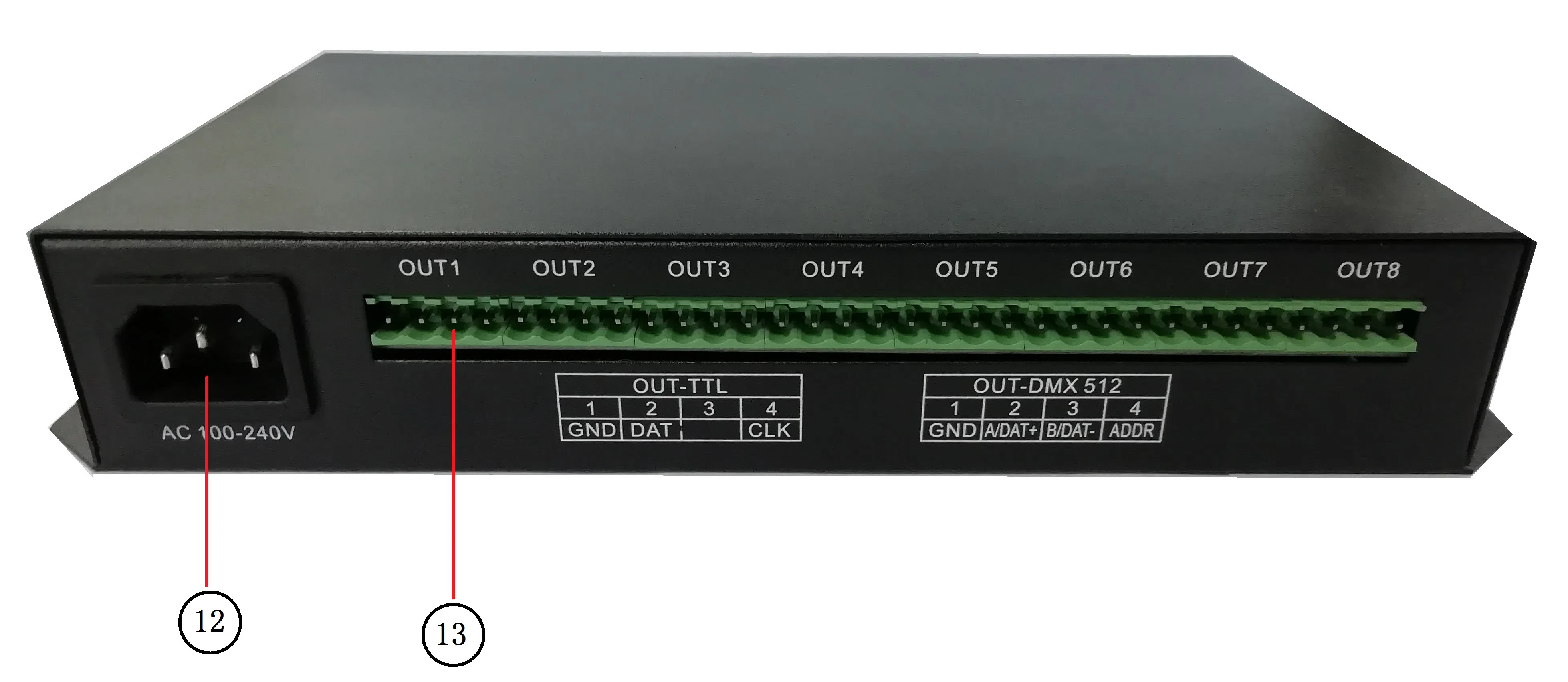 T-700K LED Strip 6144 Pixels RGB Sub Controller XB-Z2 - Buy