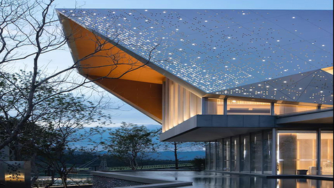 Residential Community House LED Facade Illumination