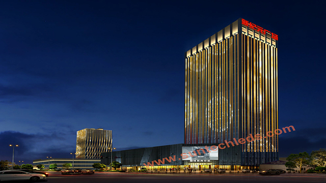 New Era Outdoor Media Facade Building Lighting