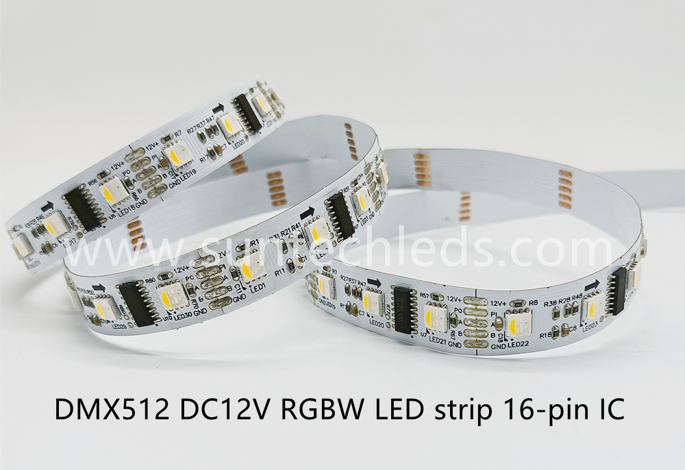 DMX RGBW 16pin RGBW 12V 16pin
