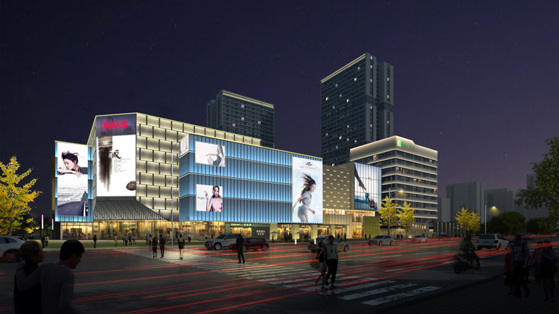 Commercial Retail Shop & Shopping Mall Facade Illumination