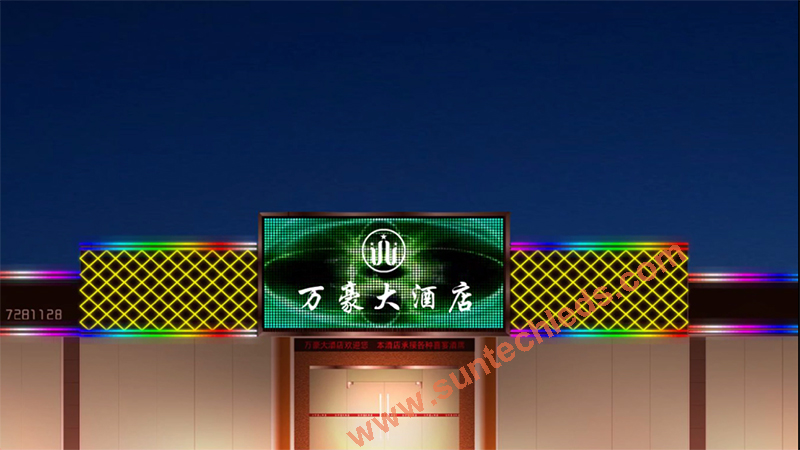 Best Facade Electronic Advertising Screens Display
