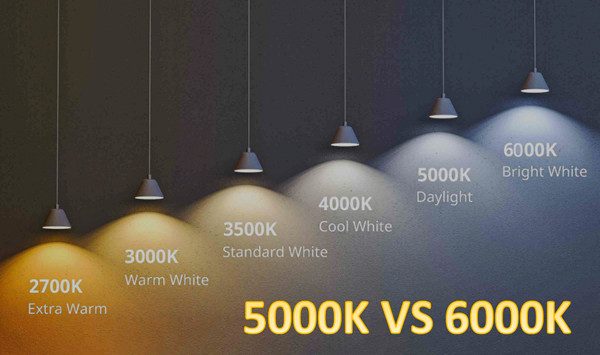 5000k vs 6000k