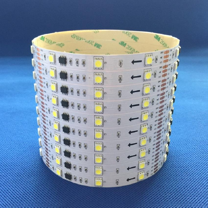 Digital white led strip programmable