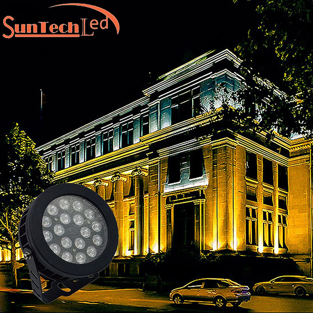 RGB High Power LED Spotlight For Outdoor Architecture Facade Landscape