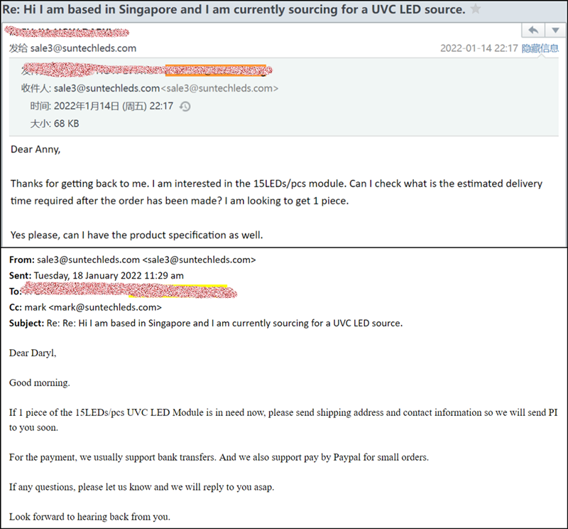 communicate with client