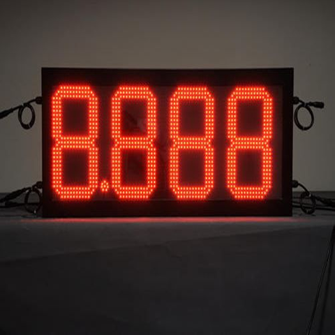 Gas Station Digital Price Signs Remote Control