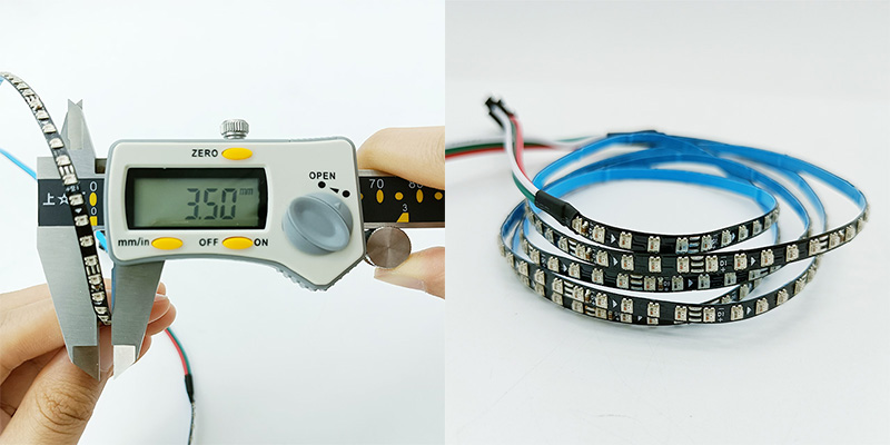 3mm wide LED strip light