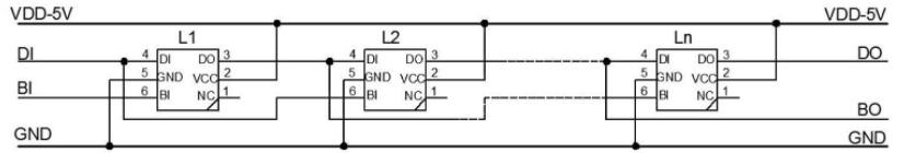 WS2813 Wiring Diagram