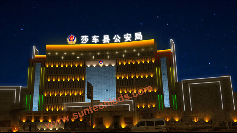 City Hall Architecture Exterior Lighting Idea