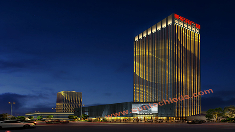 New Era Outdoor Media Facade Building Lighting