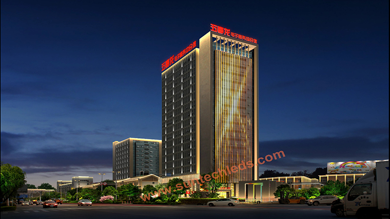 Jiangsu Wutinglong Complex Tourist Attraction Lighting -China