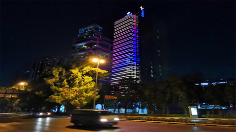 Urban High-rise Building Residential Lighting