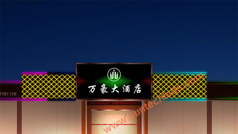 Best Facade Electronic Advertising Screens Display