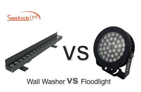 Wall washer VS Floodlight