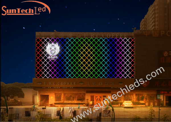 Cafe & Restaurant Exterior Dynamic LED Lighting Design
