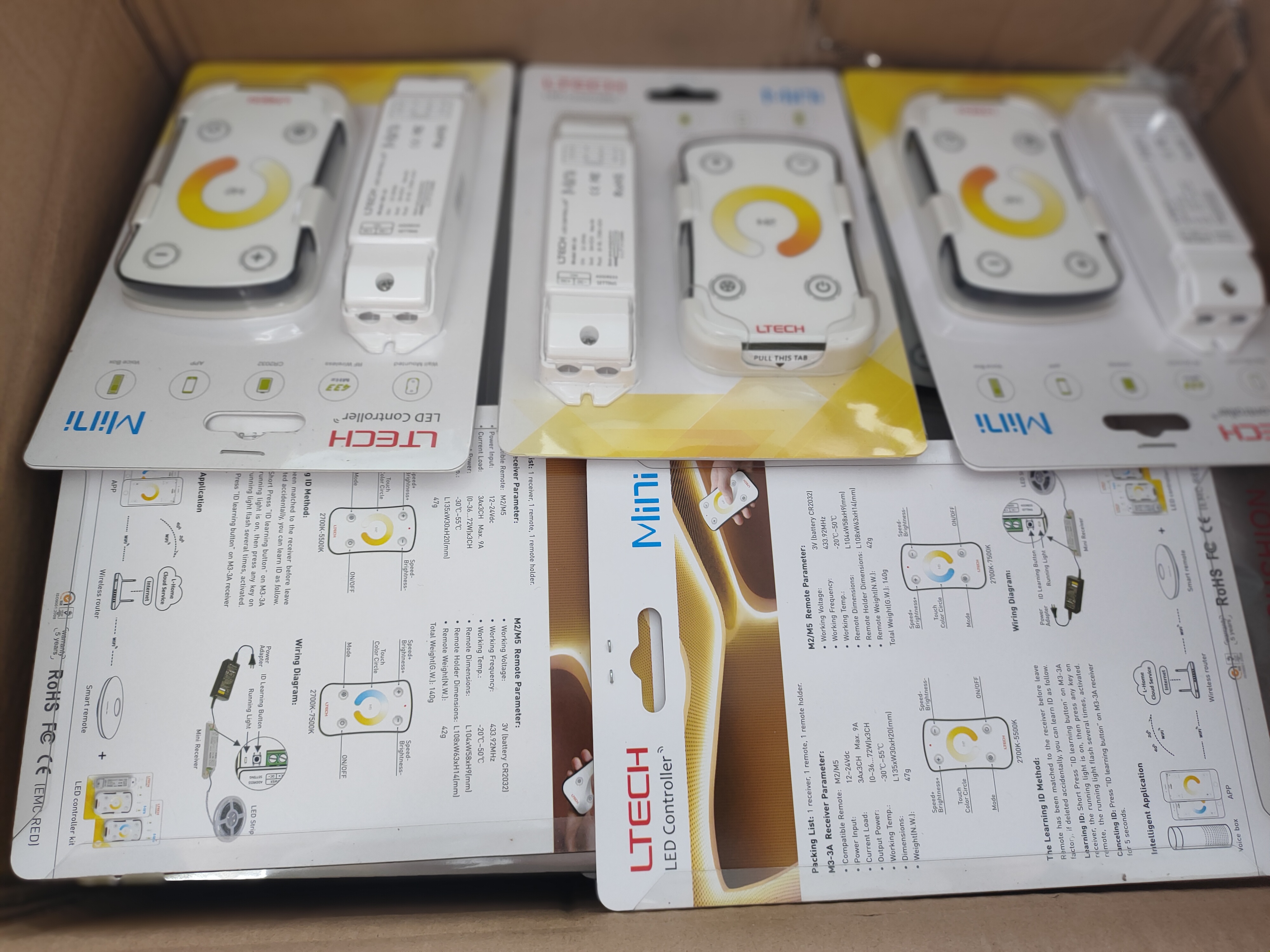 1000pcs Mini Ltech controller to be sent to EU client 