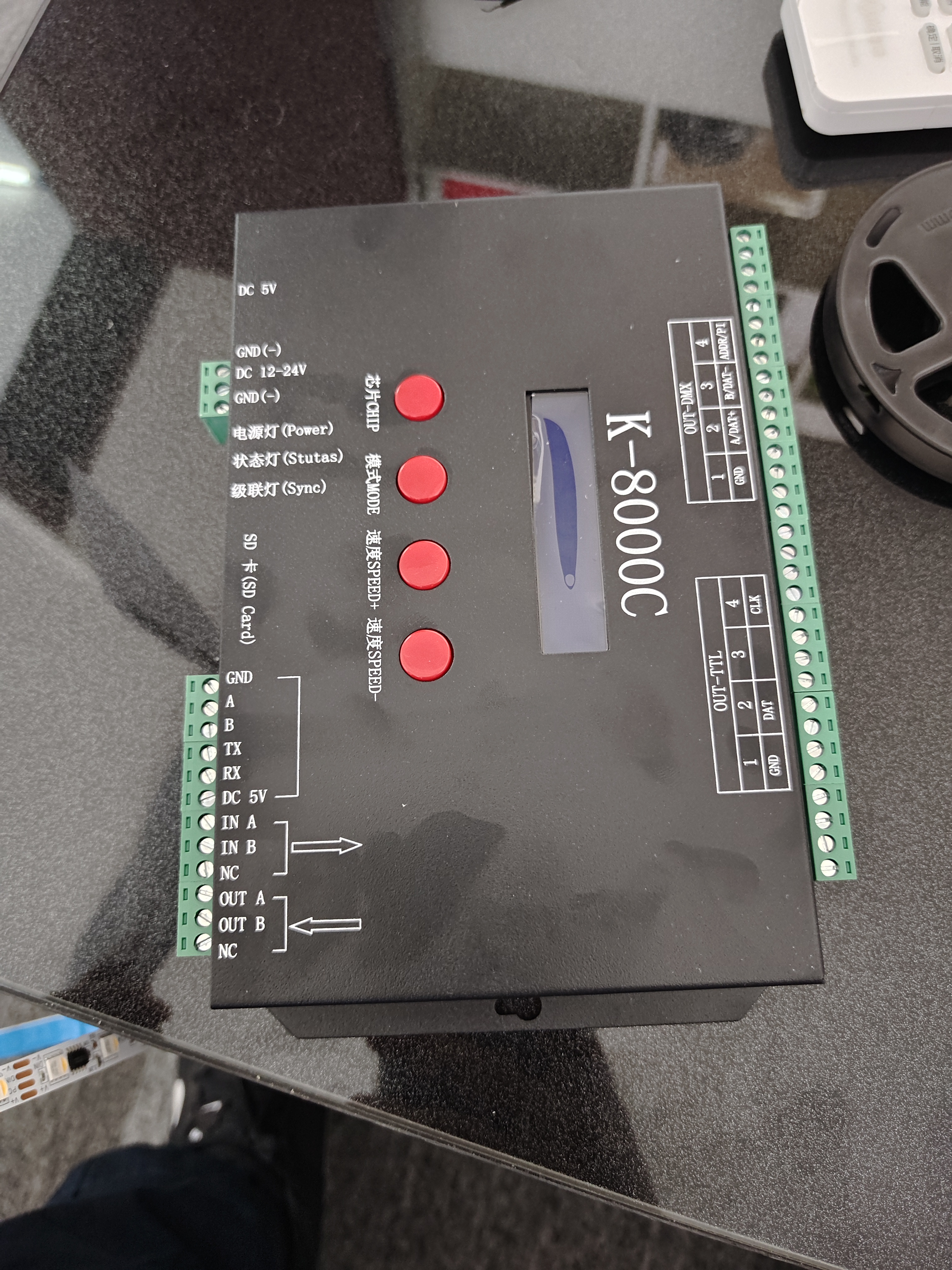 K-8000C LED Light Controller for DMX strip light