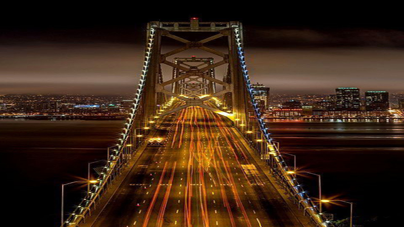Bay Bridge Facade Lighting