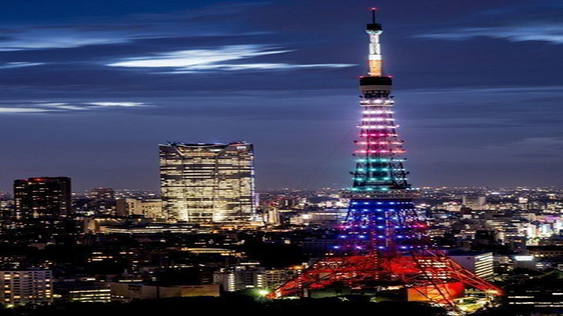 Tokyo Tower Facade Lighting 