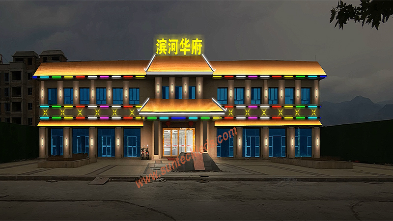 Outdoor LED Lighting Design for Hotels And Restaurants 