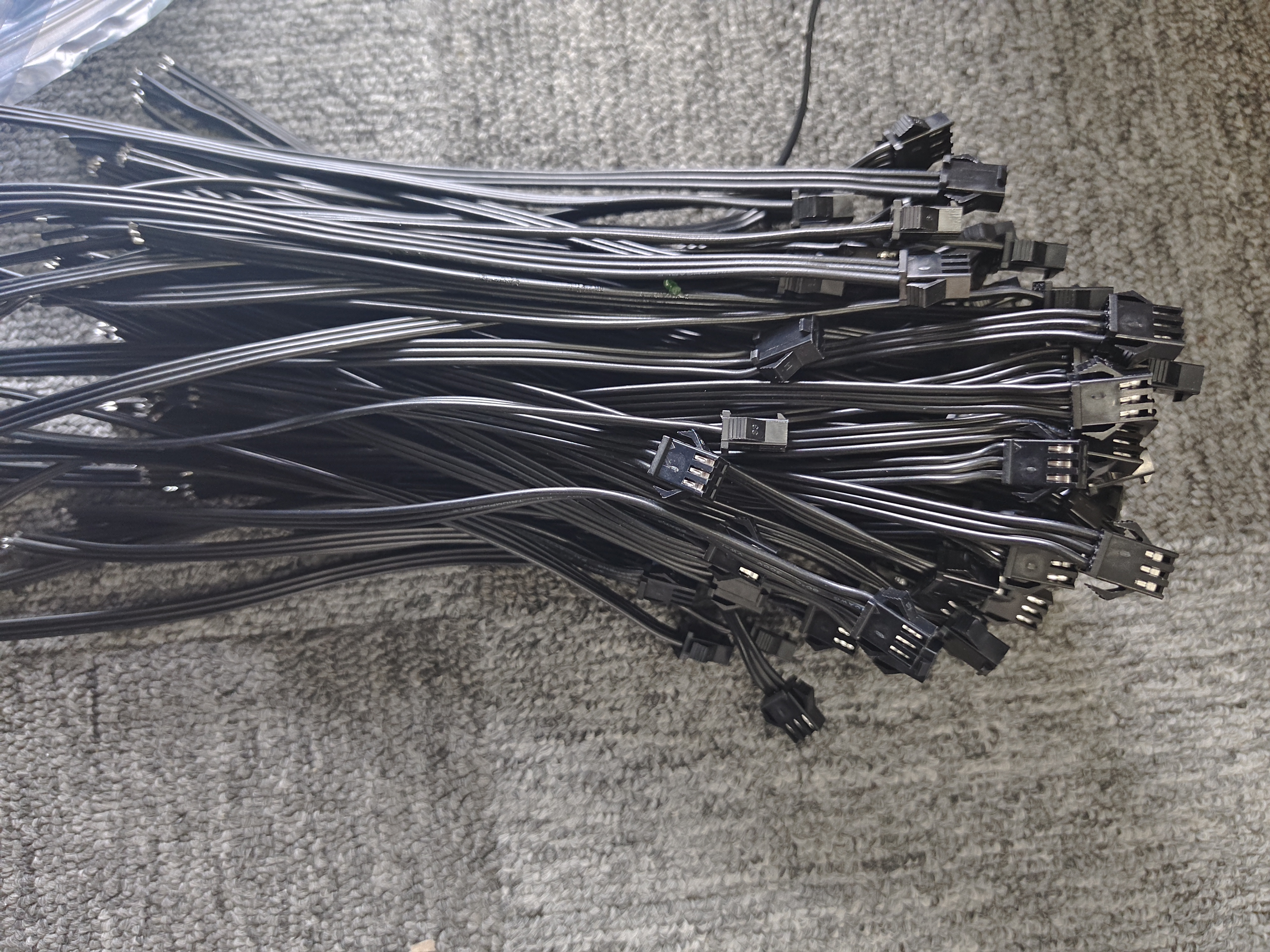 LED strip connecting wire