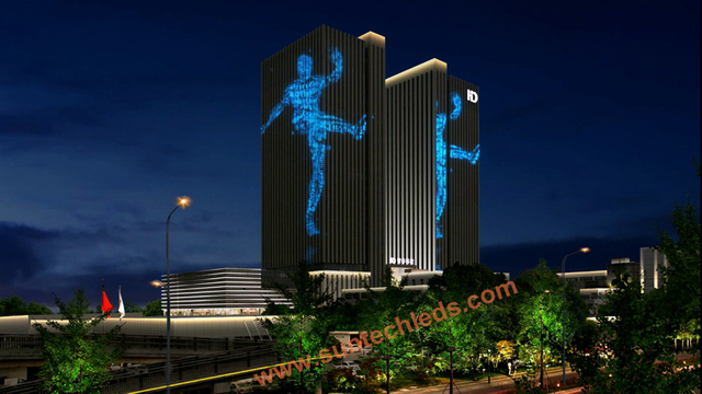 Smart Center Landmark Building Lighting