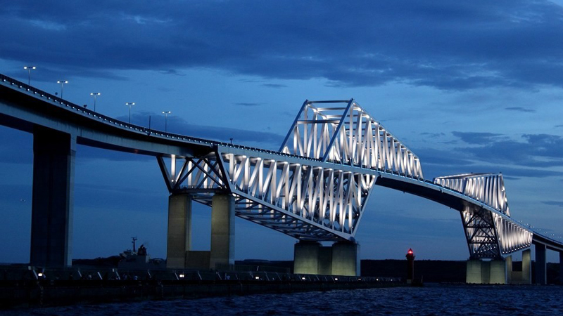 High Tech Led Bridge Lighting Design